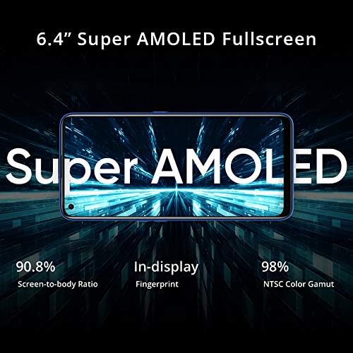 Realme 7 Pro Blue Mirror, 6,4 на цял екран AMOLED дисплей, Четырехъядерная камера, Батерия 4500 mah със зареждането на Dart мощност 65