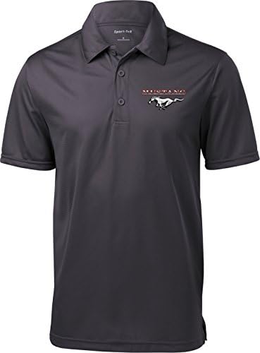 Купи Готини Мъжки Ризи, Ford Polo Mustang С Покет Принтом Текстурирани Риза С Къси Ръкави