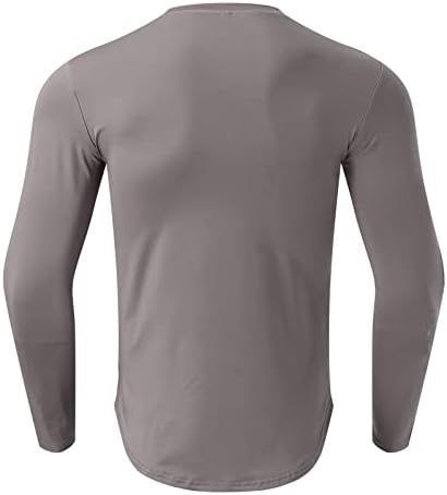 XXBR 2023 Нова Мъжки Пролетно-Лятна Спортна Тениска За Фитнес за Бързо Приготвяне с дълъг Ръкав, Однотонная Свободна Имитация Turtlenecks