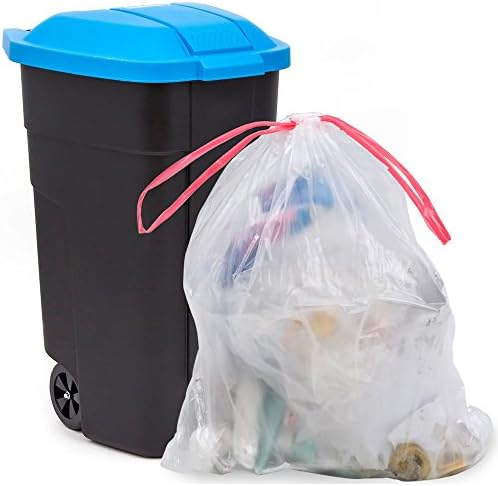 Прозрачни Торби за боклук Jekiyo на експозиции обем 13 Литра, 120 точки