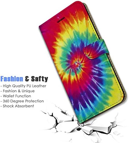 за Samsung S21 Ultra, за Samsung Galaxy S21 Ultra 5G, Дизайнерски Калъф-портфейл с панти капак за телефон, A21637 Вратовръзка Боядисват